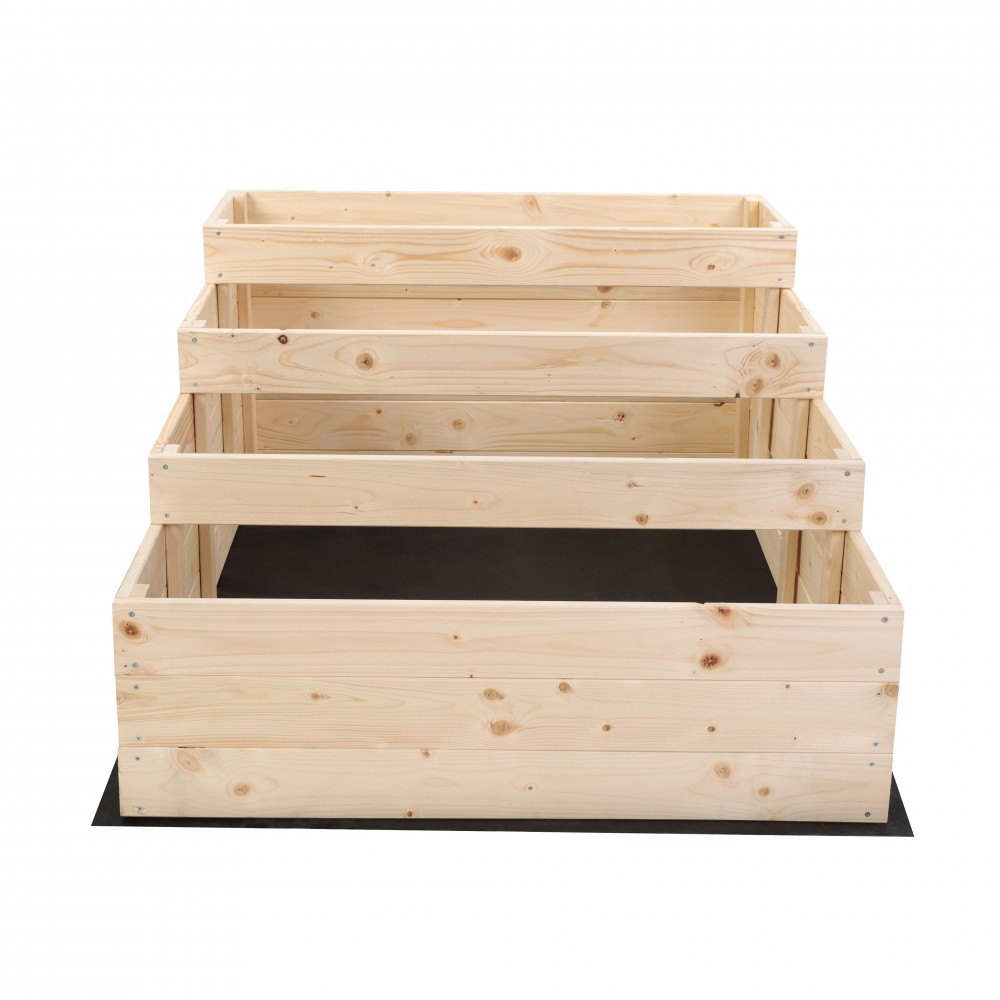 Skrzynia na warzywa warzywnik drewniana 54x90x120 GRATISY WYSOKA ECO