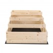 Skrzynia na warzywa warzywnik drewniana 54x90x120 GRATISY WYSOKA ECO