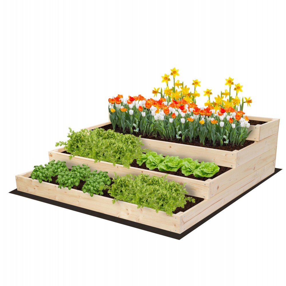 Skrzynia na warzywa warzywniak grządka drewniany 36x120x120 GRATISY EKO