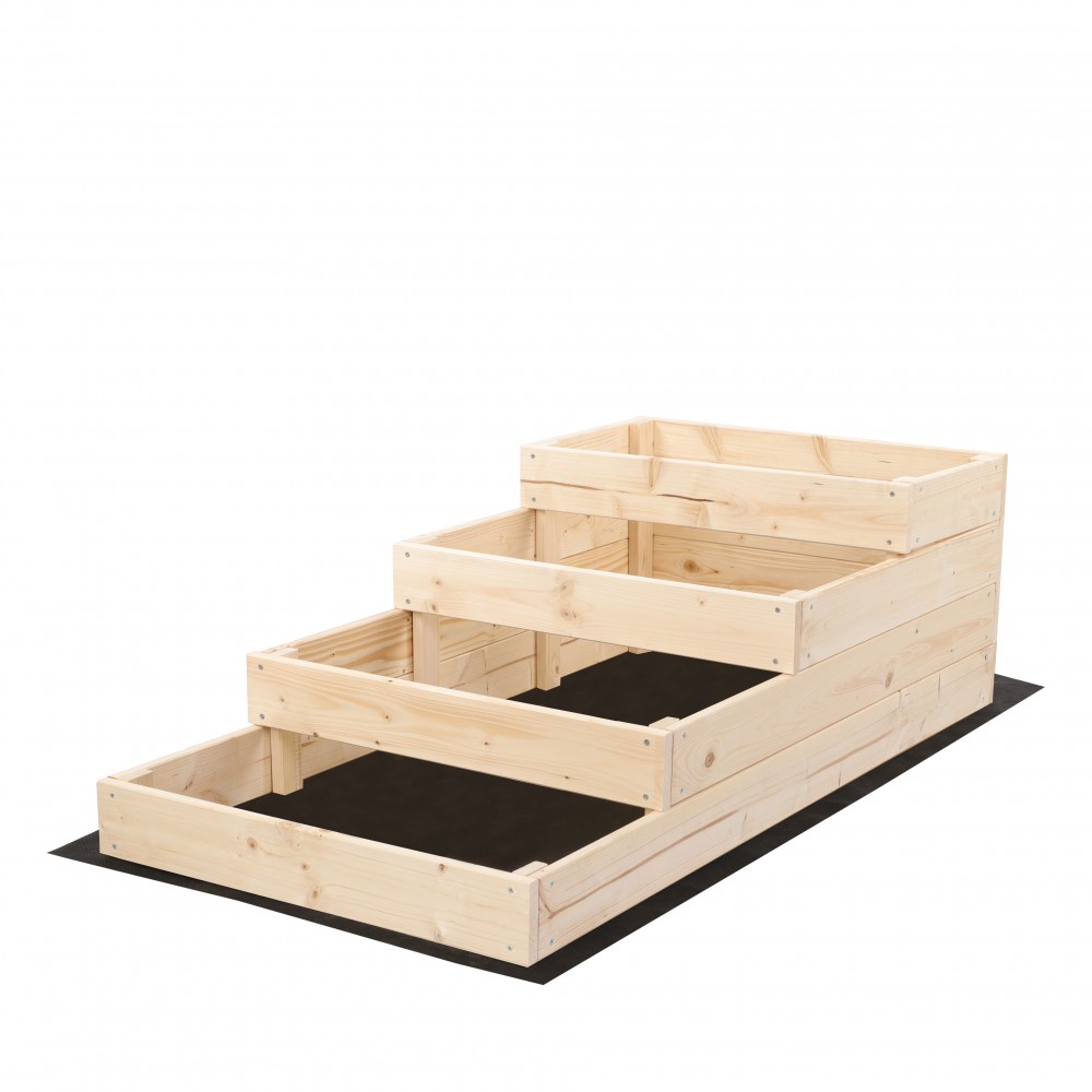 Skrzynia na warzywa warzywniak grządka drewniana 36x60x120 GRATISY EKO