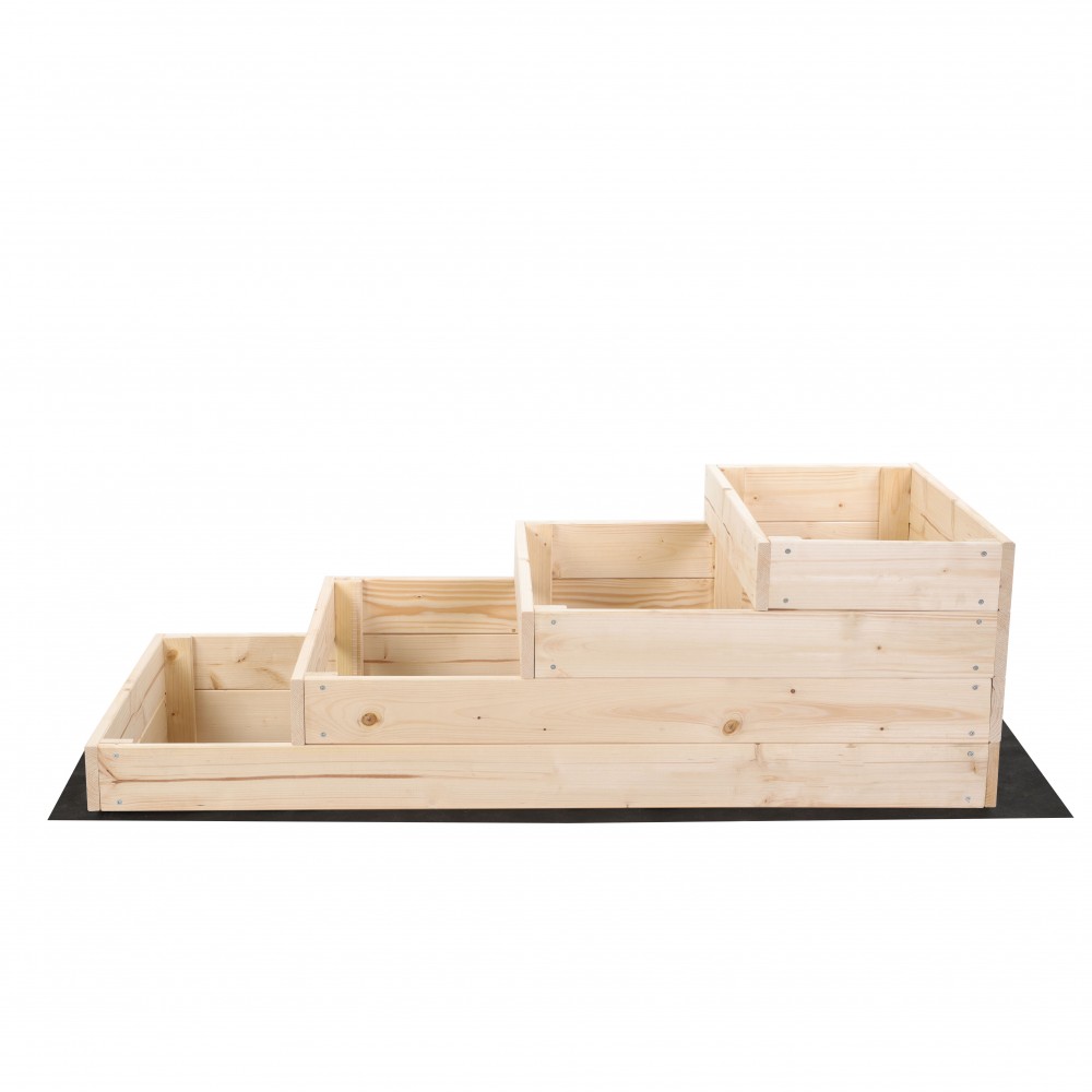 Skrzynia na warzywa warzywniak grządka drewniana 36x60x120 GRATISY EKO