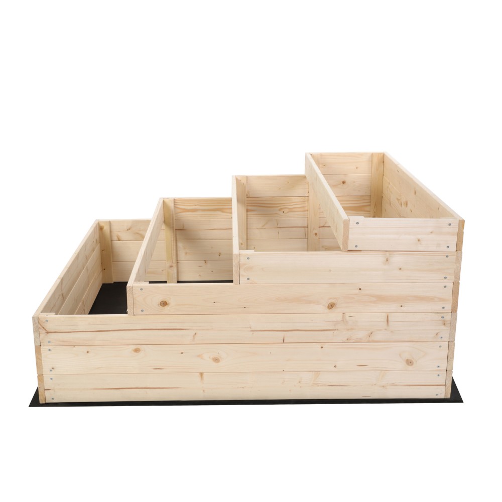 Skrzynia na warzywa warzywnik drewniany 54x120x120 GRATISY WYSOKA ECO