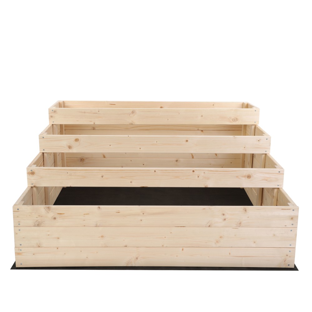 Skrzynia na warzywa warzywnik drewniany 54x120x120 GRATISY WYSOKA ECO