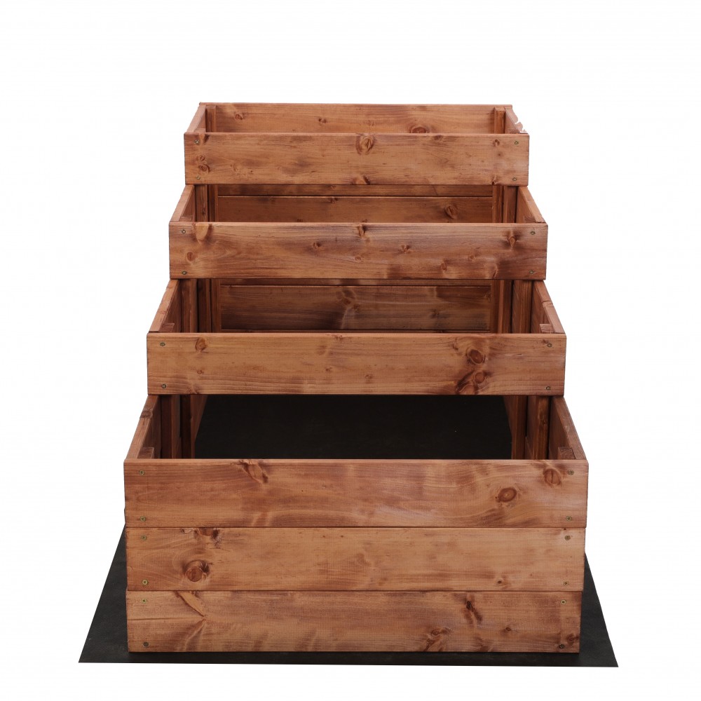 Skrzynia na warzywa warzywnik IMPREGNOWANY 54x60x120 GRATISY WYSOKA ECO