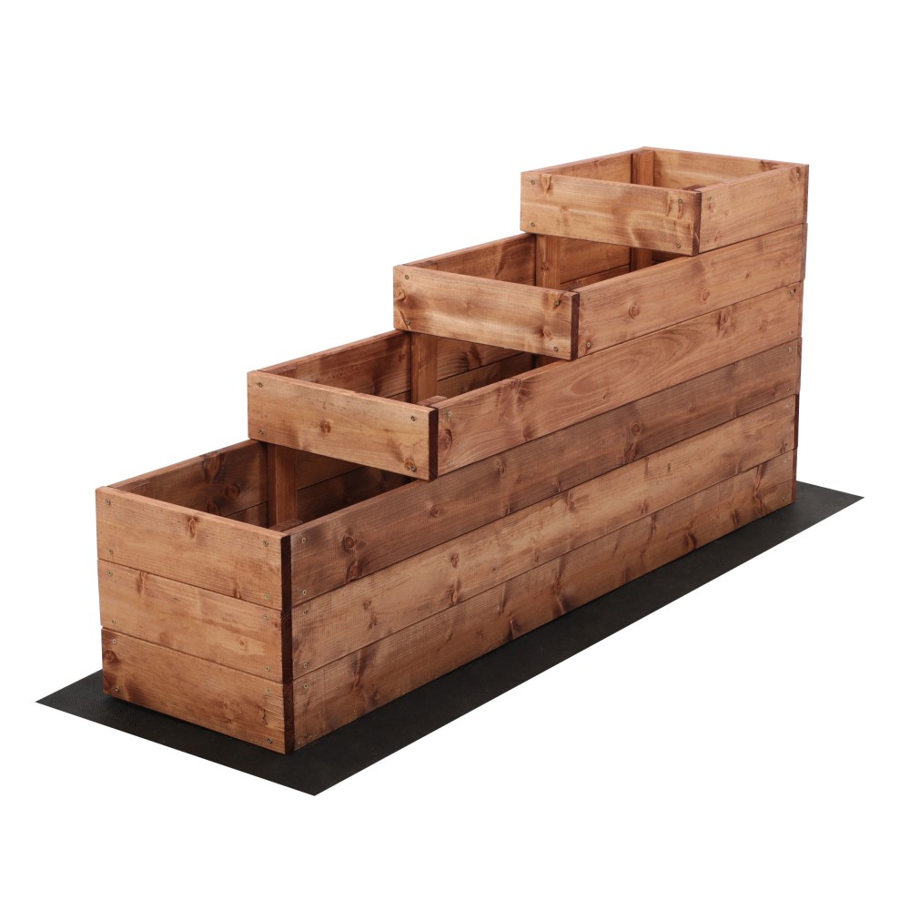 Skrzynia na warzywa warzywnik IMPREGNOWANY 54x30x120 GRATISY WYSOKA ECO