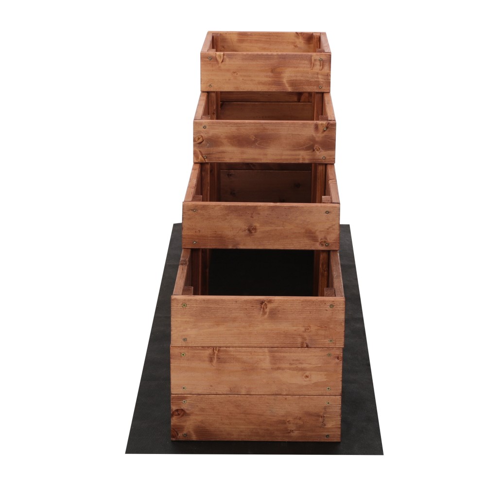 Skrzynia na warzywa warzywnik IMPREGNOWANY 54x30x120 GRATISY WYSOKA ECO