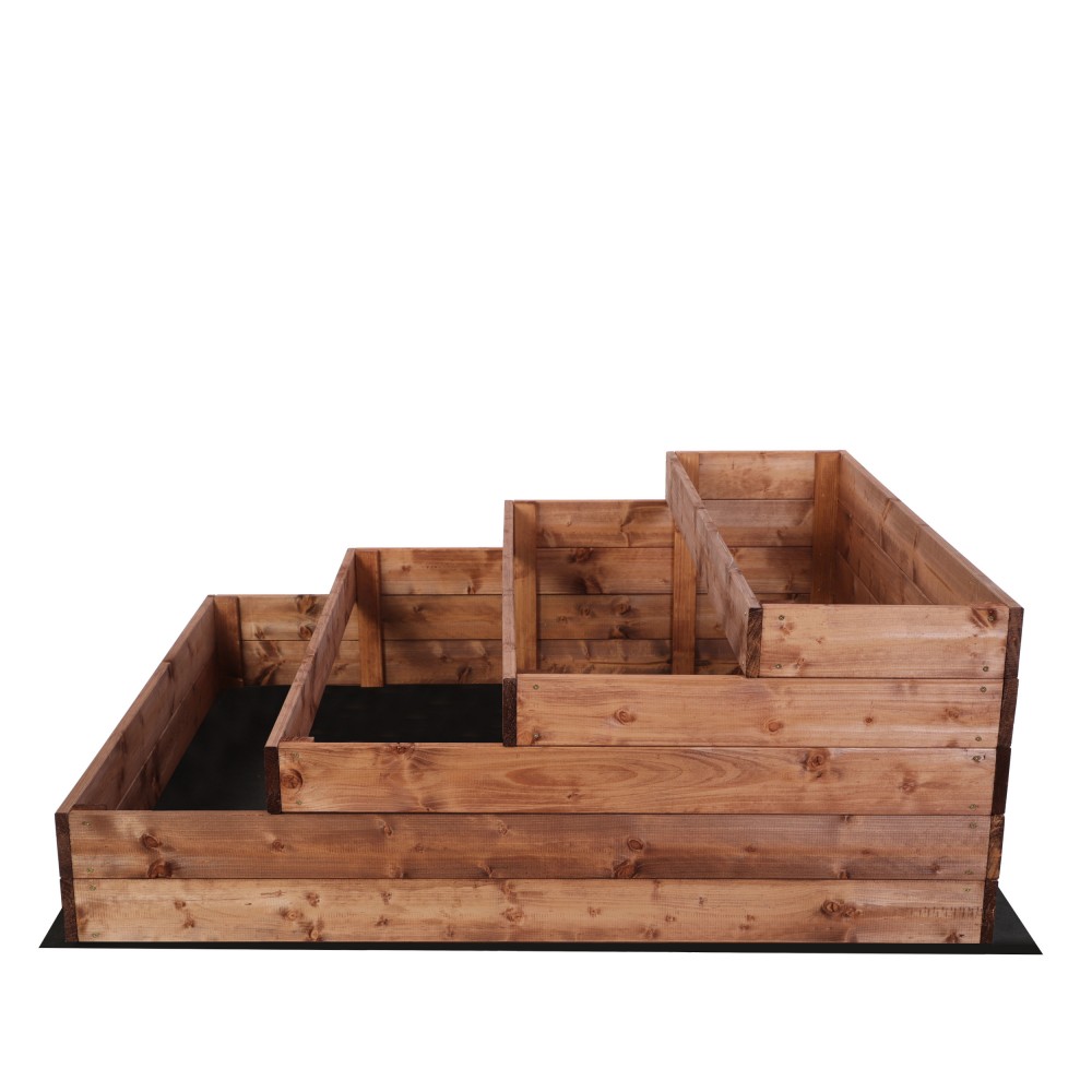 Skrzynie na warzywa warzywniak donica IMPREGNOWANY 45x120x120 GRATISY EKO