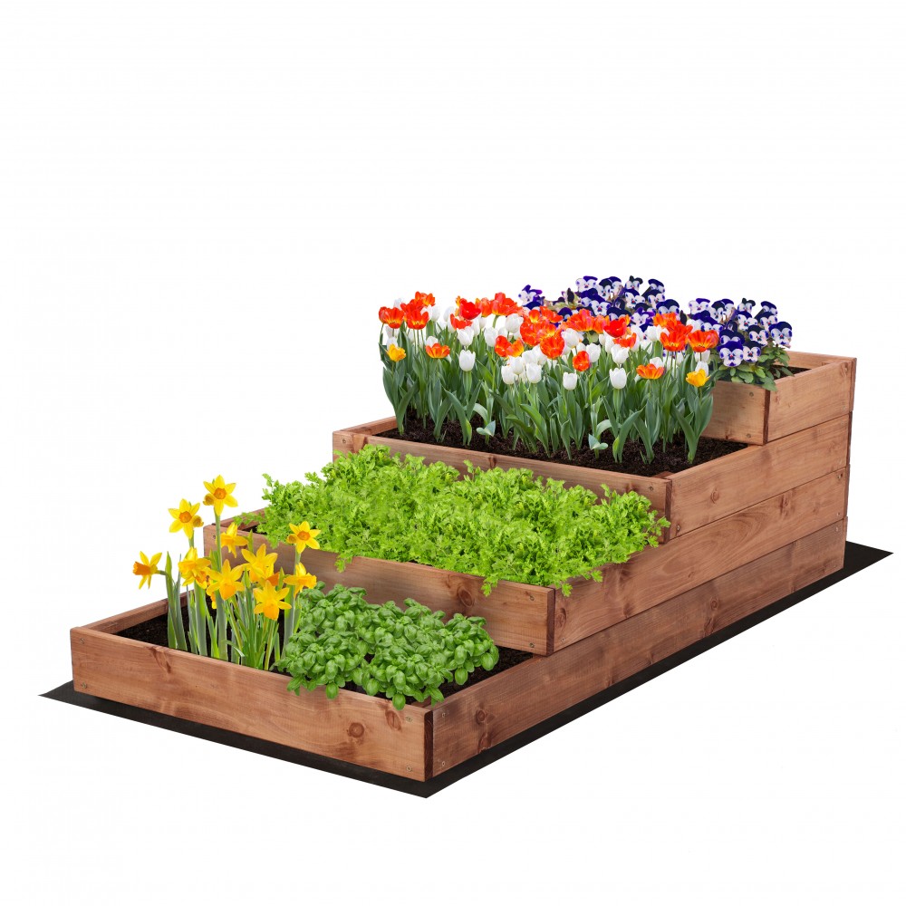 Skrzynia na warzywa warzywniak grządka IMPREGNOWANY 36x60x120 GRATISY EKO