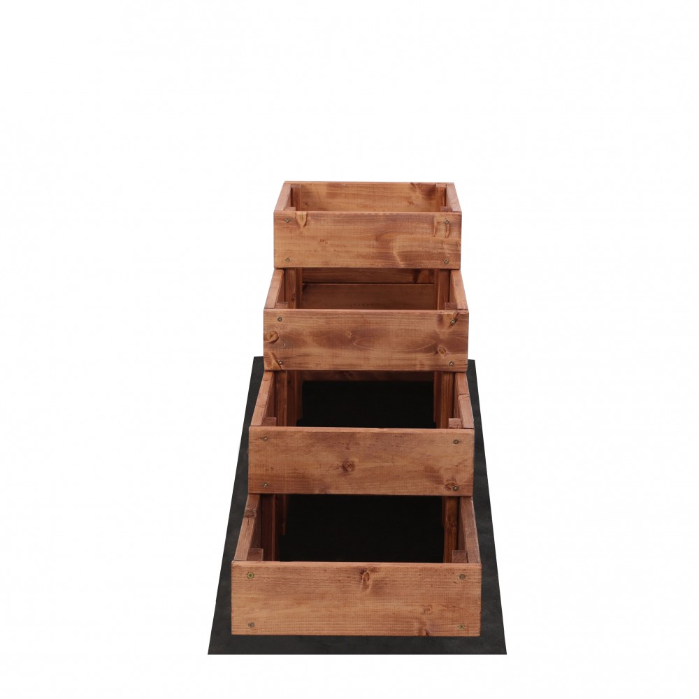 Skrzynia na warzywa warzywniak grządka IMPREGNOWANY 36x30x120 GRATISY EKO