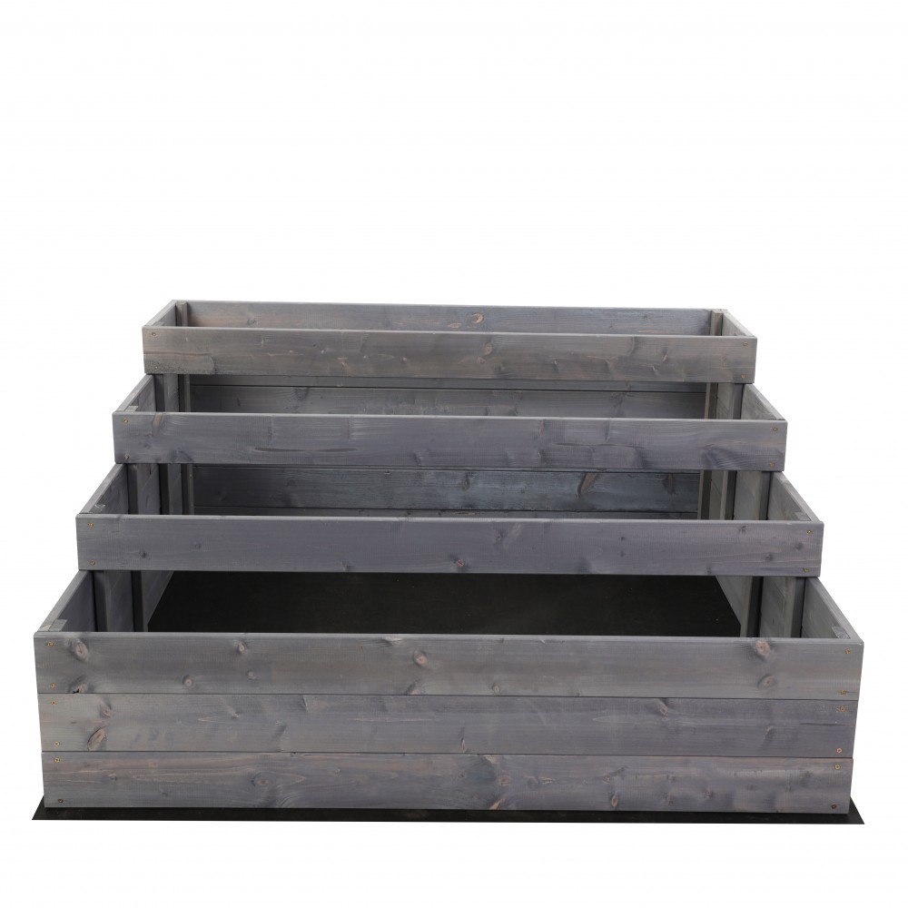 Skrzynia na warzywa warzywnik IMPREGNOWANY 54x120x120 GRATISY WYSOKA ECO