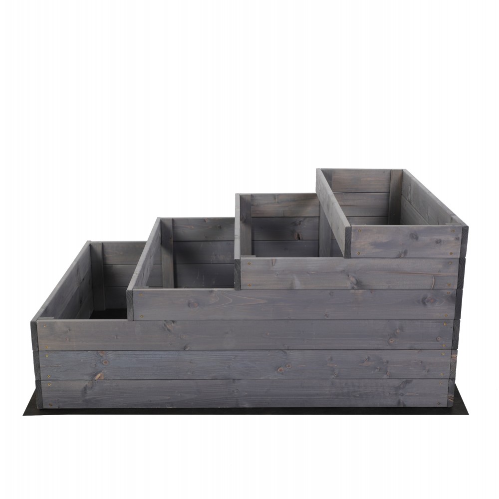 Skrzynia na warzywa warzywnik IMPREGNOWANY 54x90x120 GRATISY WYSOKA ECO