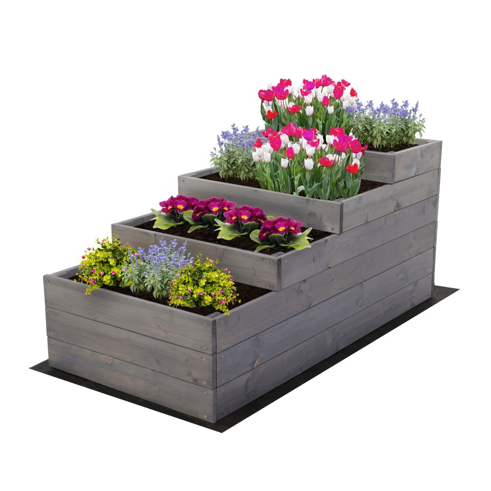 Skrzynia na warzywa warzywnik IMPREGNOWANY 54x60x120 GRATISY WYSOKA ECO