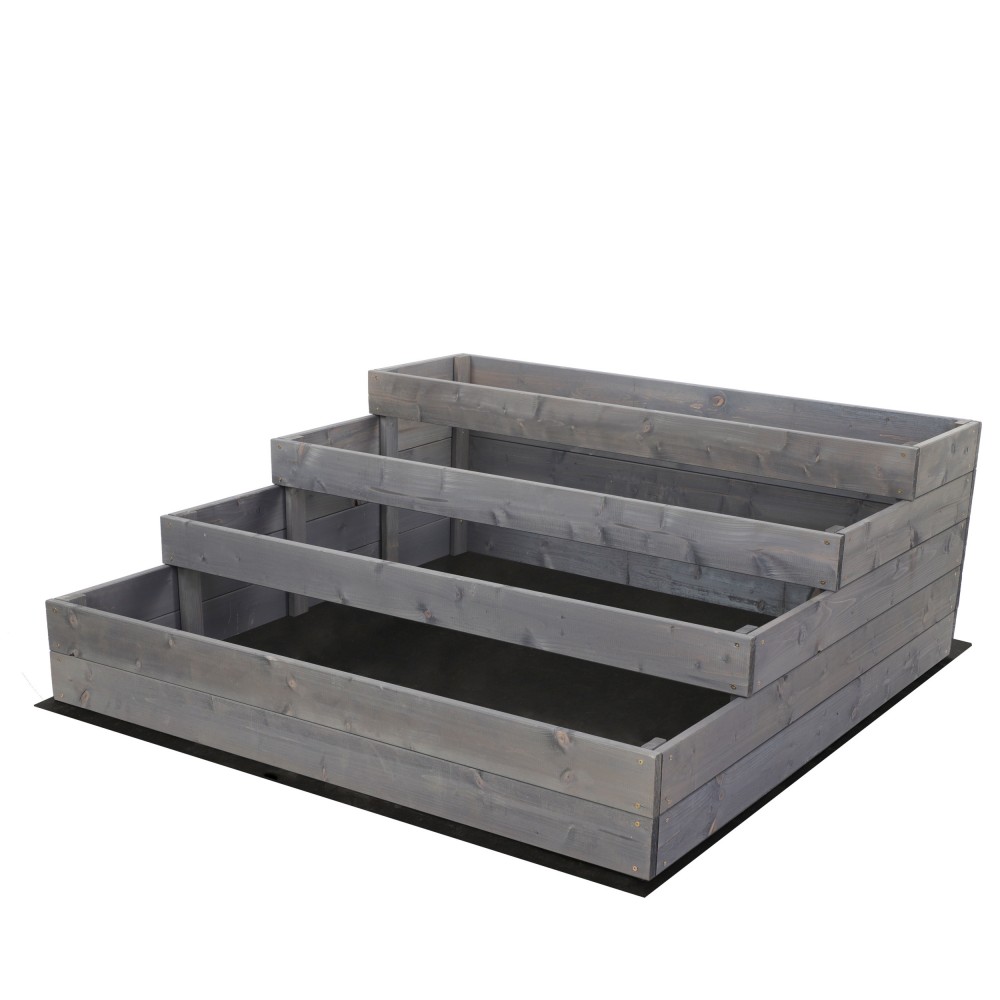 Skrzynie na warzywa warzywniak donica IMPREGNOWANY 45x120x120 GRATISY EKO