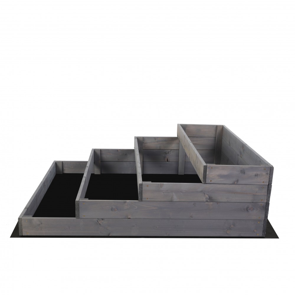 Skrzynia na warzywa warzywniak grządka IMPREGNOWANY 36x120x120 GRATISY EKO