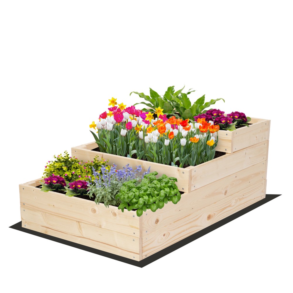 Skrzynia na warzywa warzywniak grządka drewniany 36x60x90 GRATISY EKO