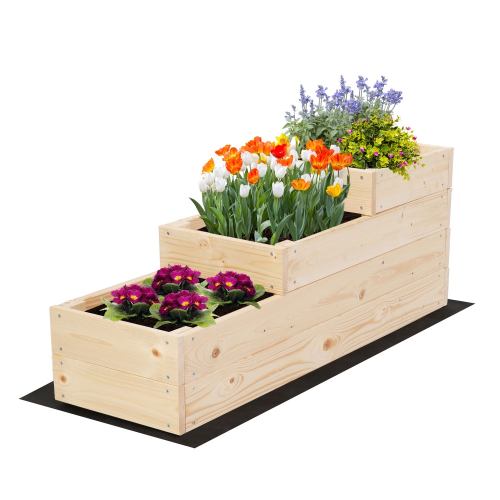Skrzynia na warzywa warzywniak grządka drewniany 36x30x90 GRATISY EKO
