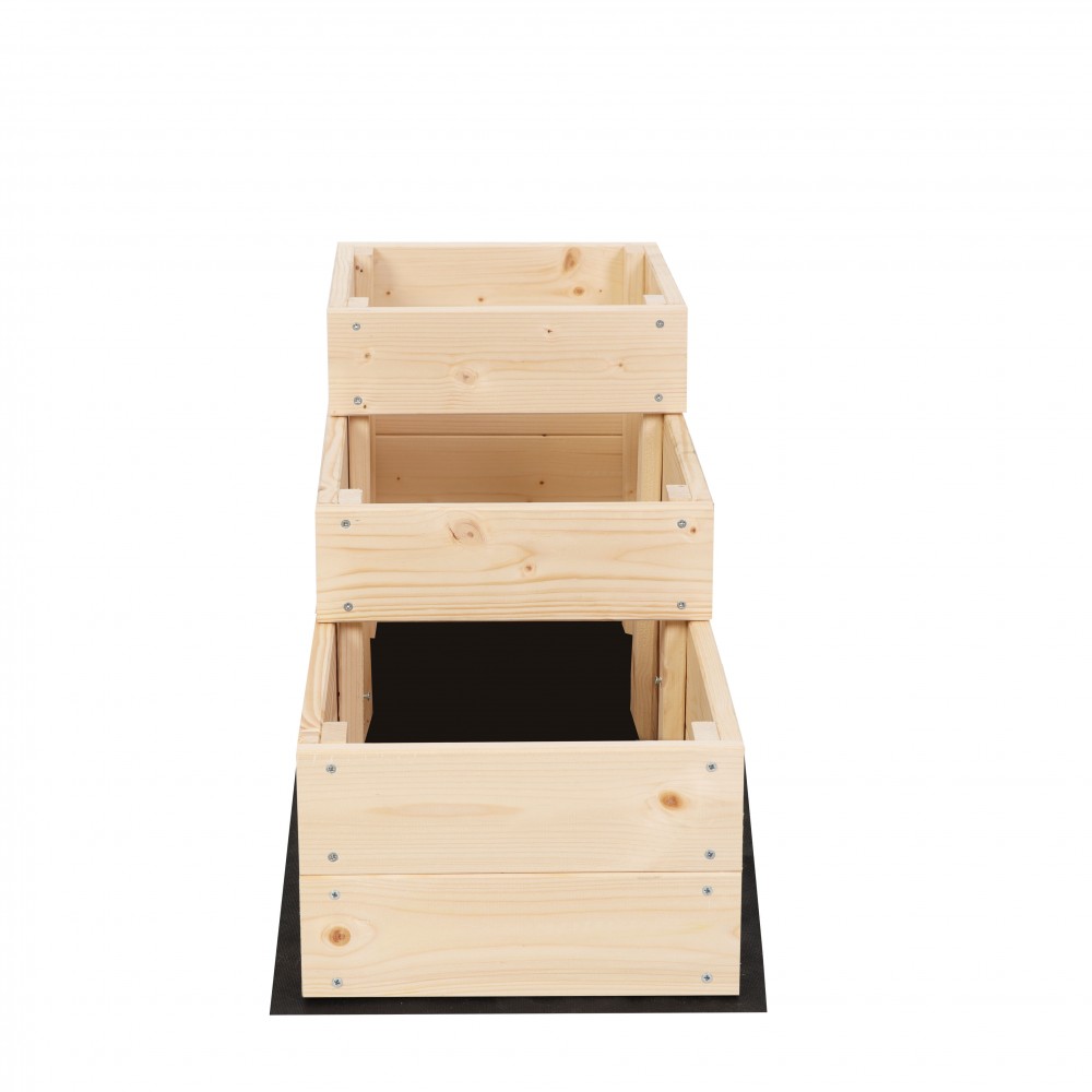 Skrzynia na warzywa warzywniak grządka drewniany 36x30x90 GRATISY EKO