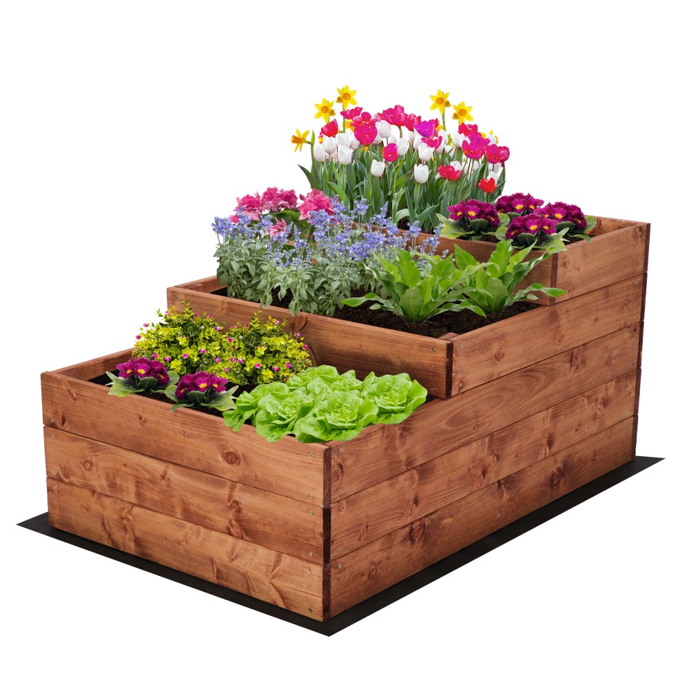 Skrzynie na warzywa warzywniak donica IMPREGNOWANY 45x60x90 GRATISY EKO