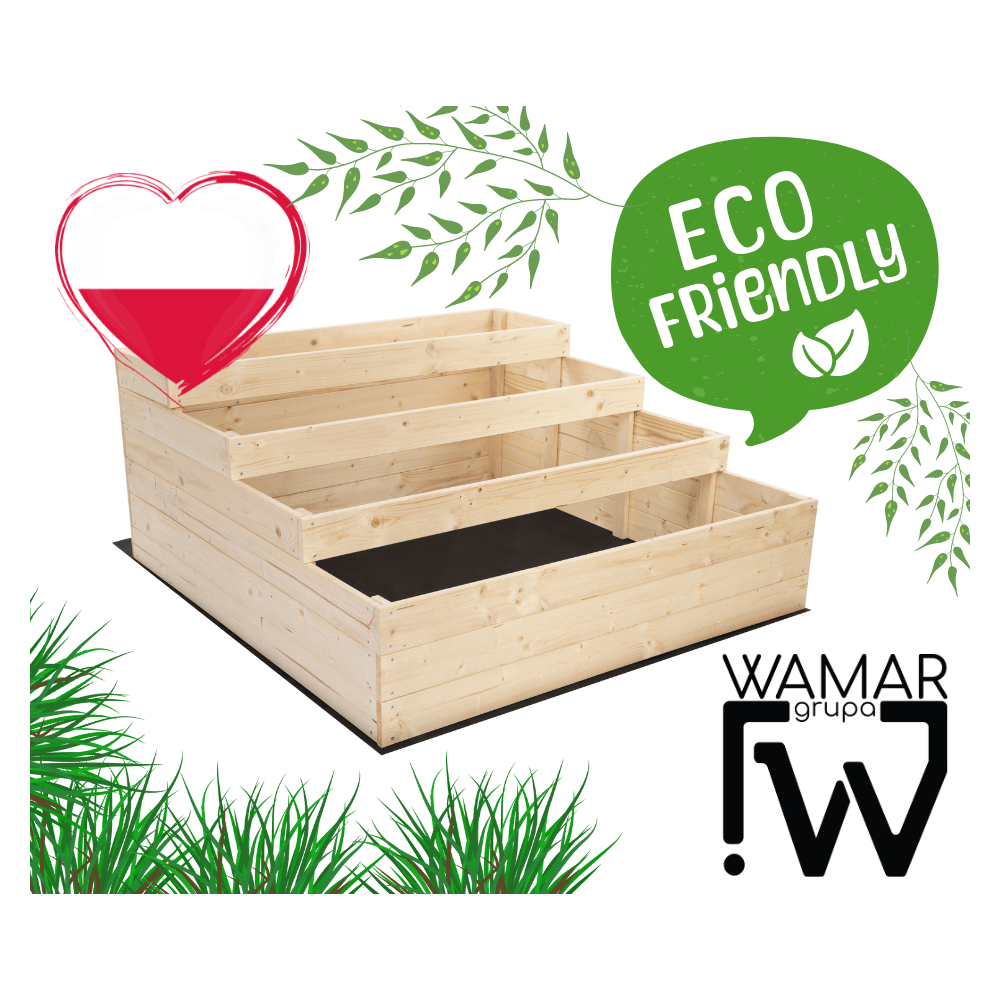 Skrzynia na warzywa warzywniak inspekt IMPREGNOWANY 27x60x90 GRATISY ECO