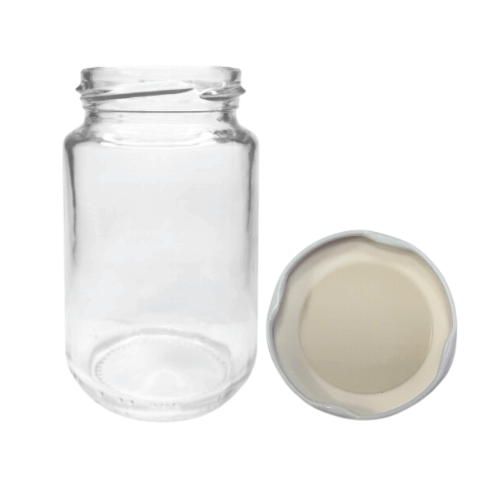 Słoik 190ml 0,2 dżemy konfitury przyprawy deserki KOMPLET z POKRYWKĄ 53mm