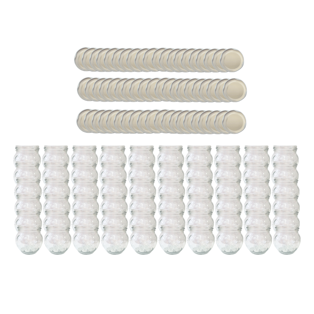 Słoiki 215ml dżemy konfitury przyprawy deserki 60kpl zakrętki 66mm PZH