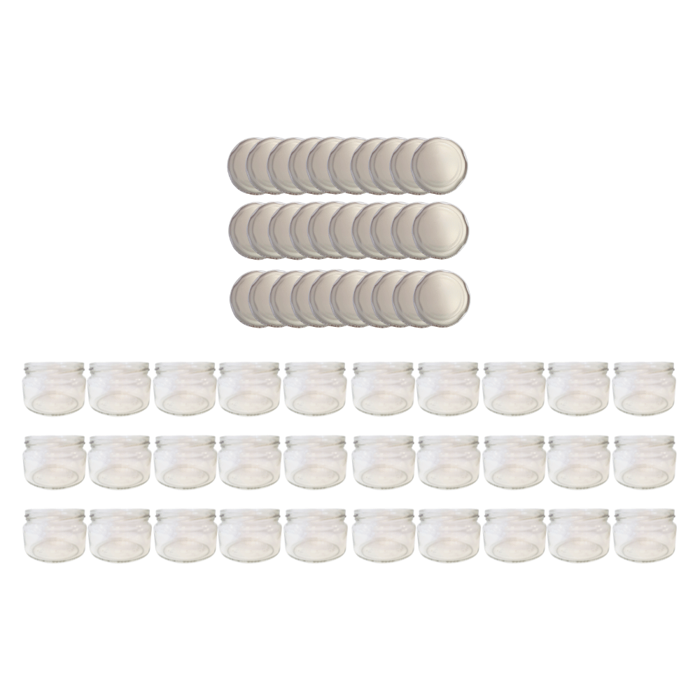 Słoiki 250ml dżemy konfitury przyprawy deserki 30kpl zakrętki 82mm PZH