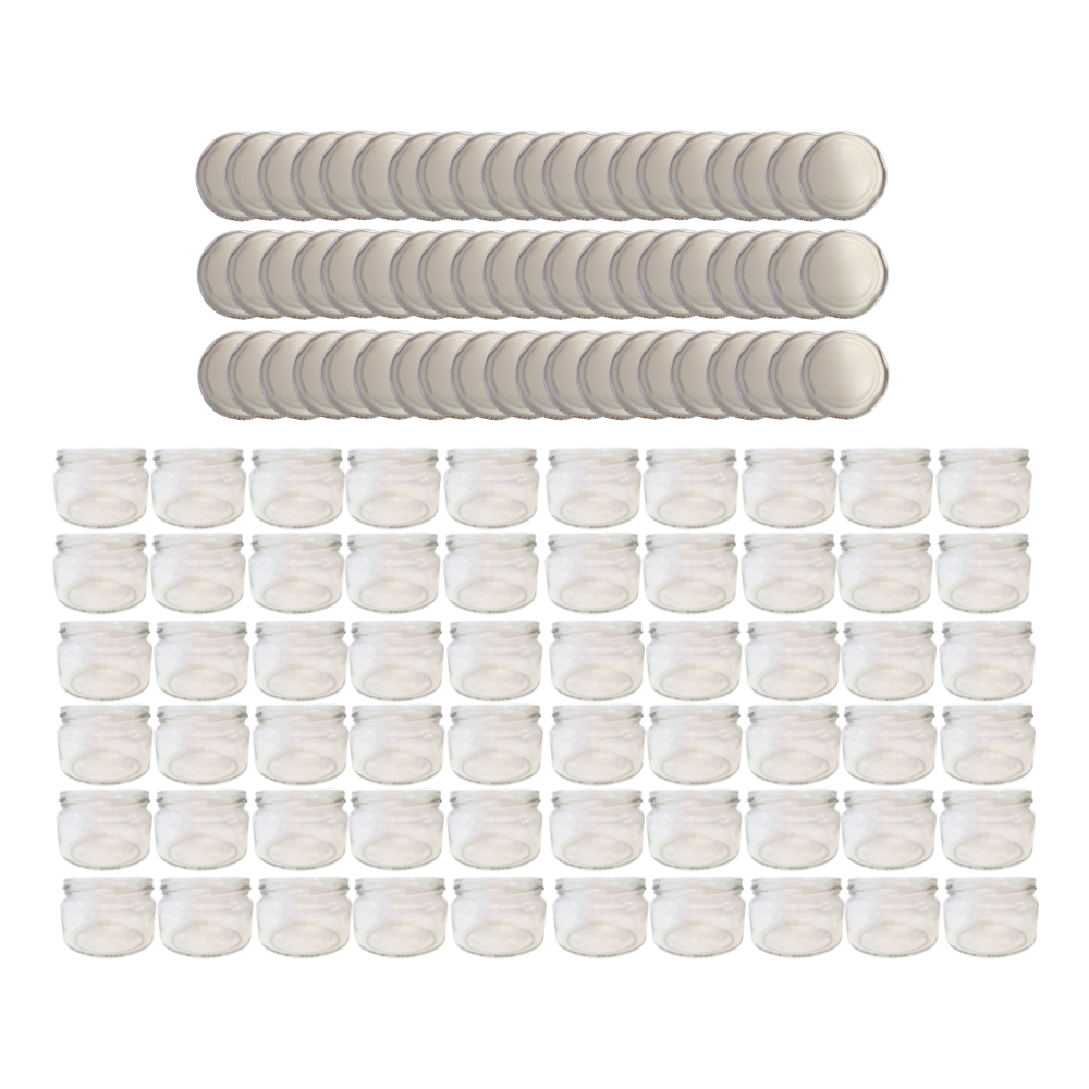 Słoiki 250ml dżemy konfitury przyprawy deserki 60kpl zakrętki 82mm PZH
