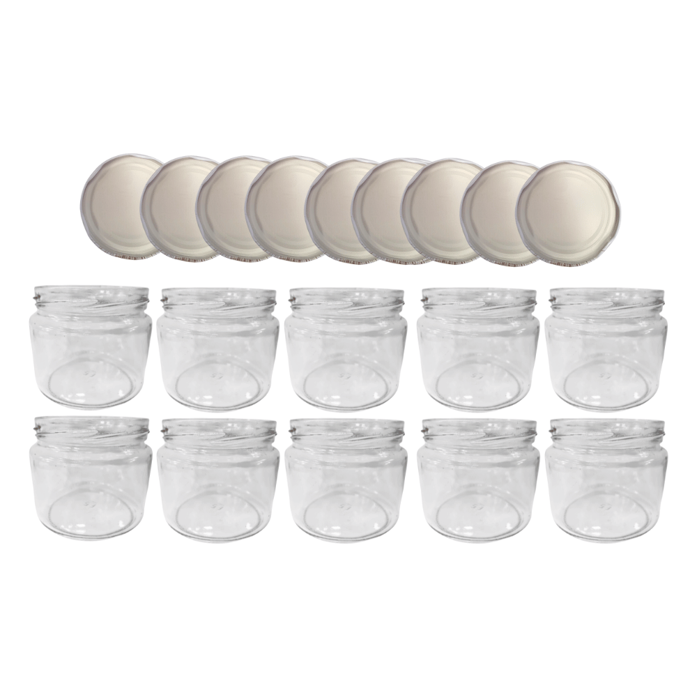 Słoiki 330ml dżemy konfitury przyprawy grzybki 10kpl zakrętki 82mm PZH