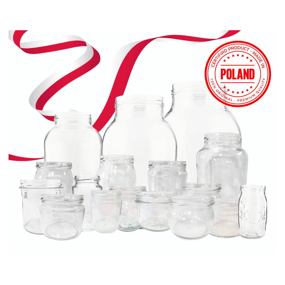 Słoiki 335ml dżemy konfitury kompot sok grzybki 10kpl zakrętki 66mm PZH