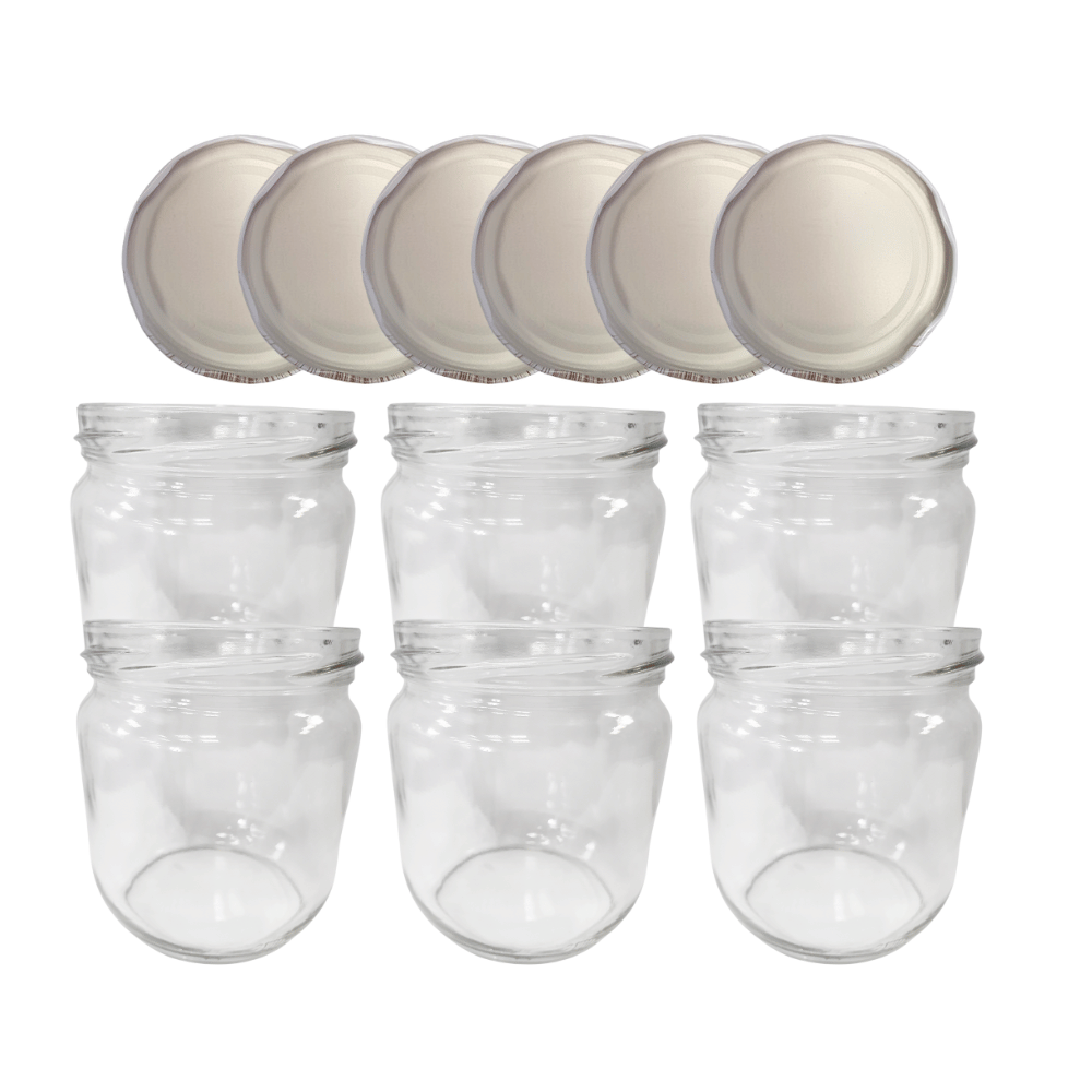 Słoiki 425ml dżemy konfitury kiełbasa pasztet 6kompletów zakrętki 82mm