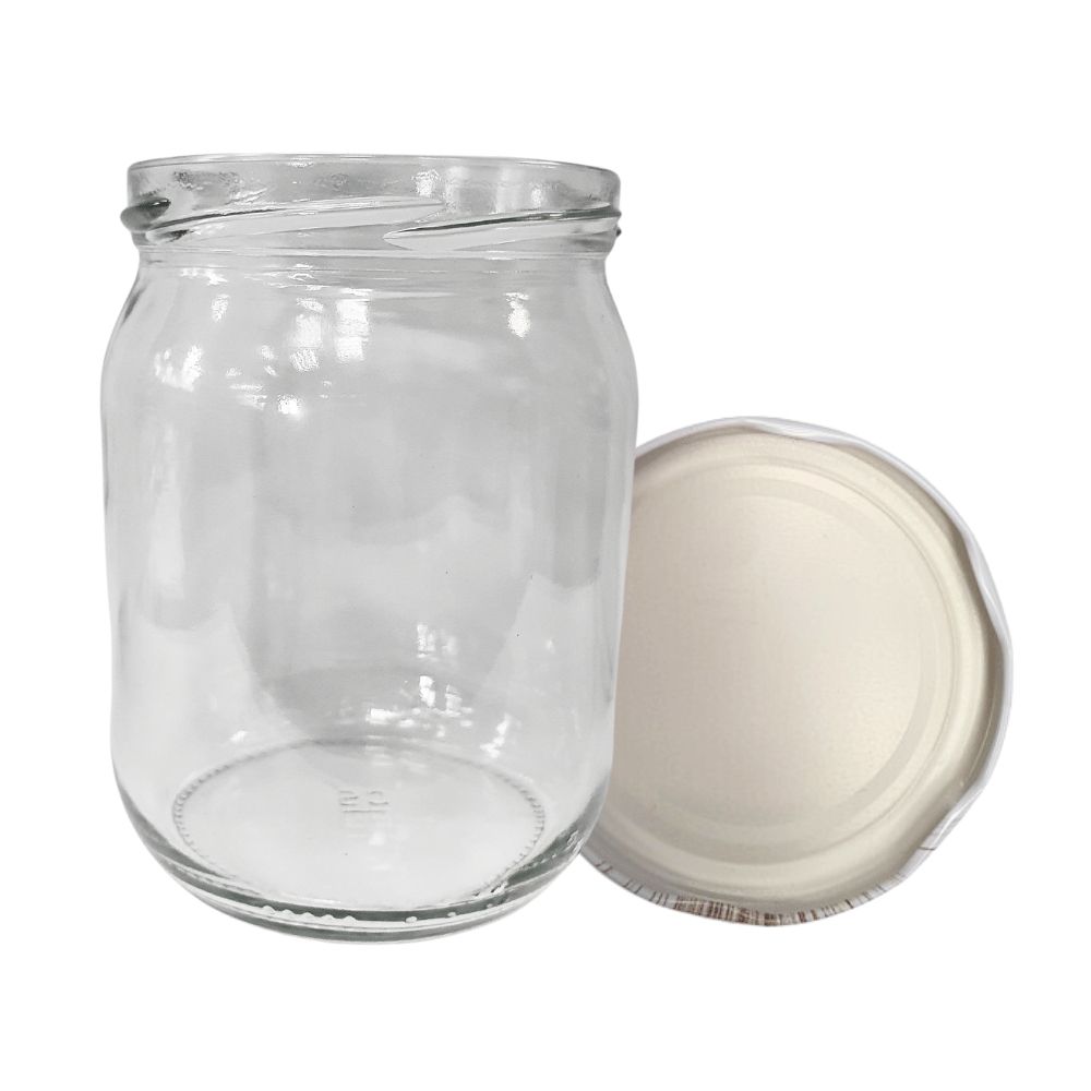 Słoik 540ml dżemy konfitury przeciery pasztet KOMPLET z POKRYWKĄ 82mm