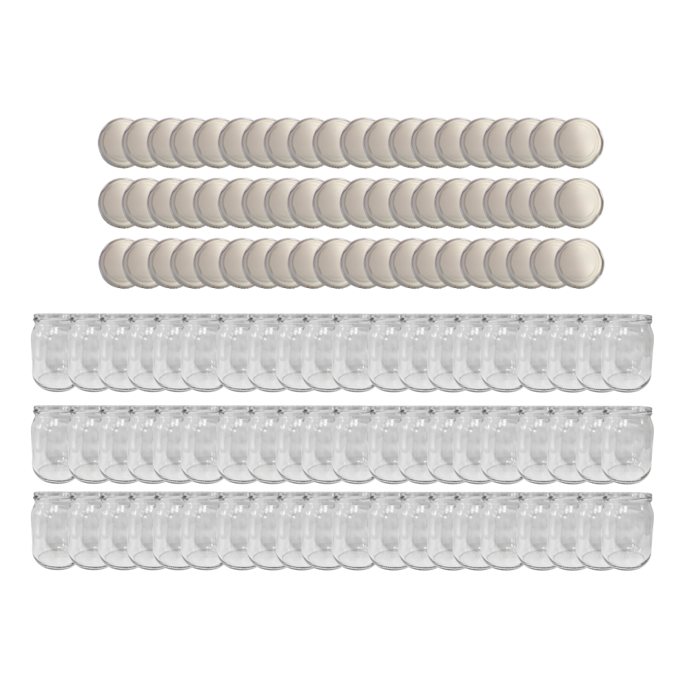 Słoiki 540ml dżemy konfitury przeciery pasztet 60kpl zakrętki 82mm PZH