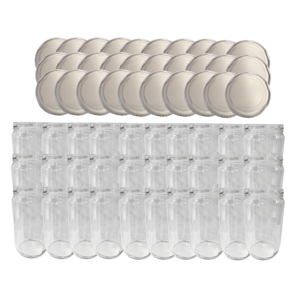 Słoiki 720ml dżemy konfitury przeciery salatki 30kpl zakrętki 82mm PZH