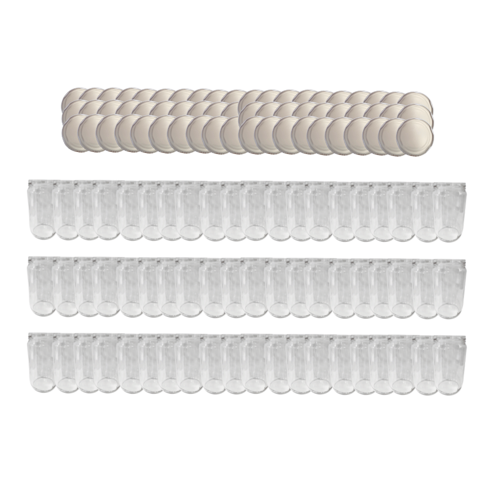 Słoiki 720ml dżemy konfitury przeciery salatki 60kpl zakrętki 82mm PZH