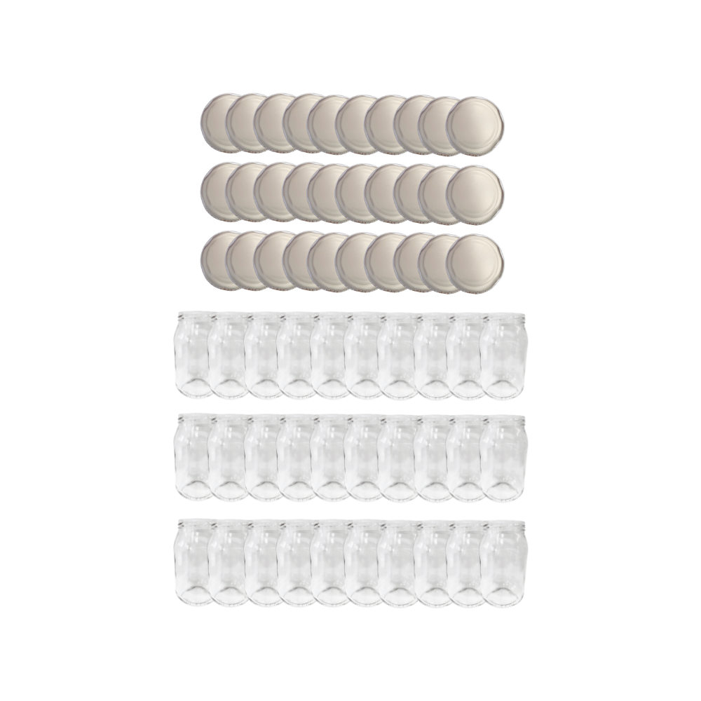 Słoiki 900ml 0,9l miód ogórki małosolne salatki 30kpl zakrętki 82mm PZH