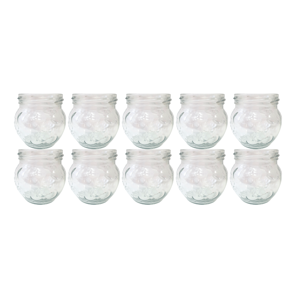 Słoiki 215ml dżemy konfitury przyprawy deserki 10sztuk 66mm PZH