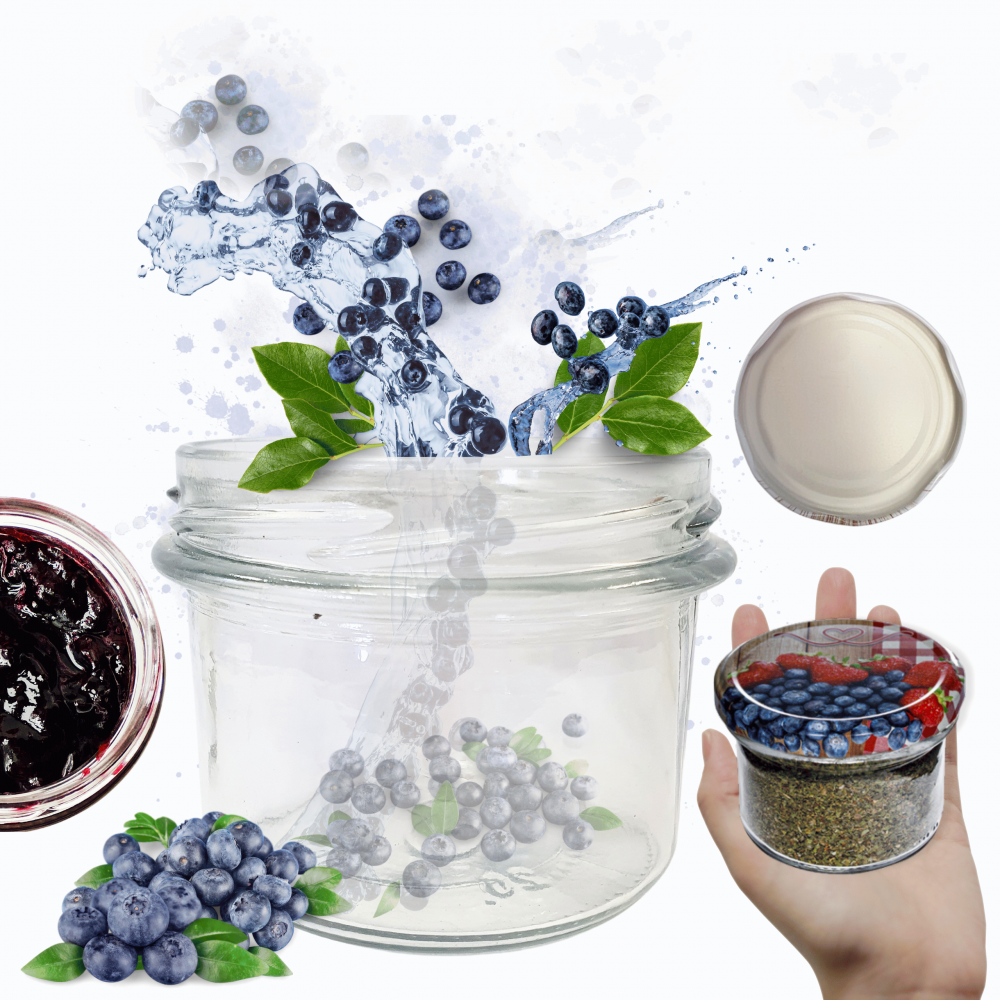 Słoik 235ml dżemy konfitury przyprawy deserki 1 sztuka 82mm