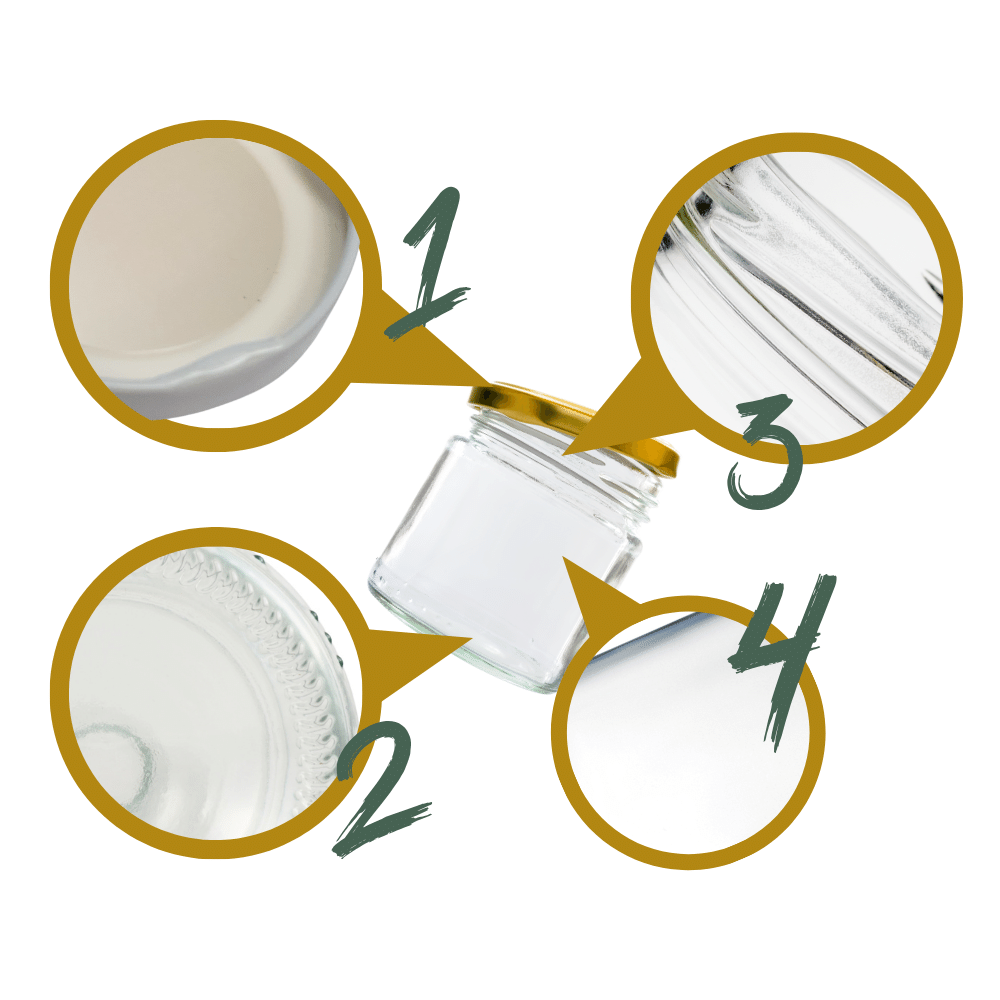 Słoik 250ml dżemy konfitury przyprawy deserki 1 sztuka 66mm