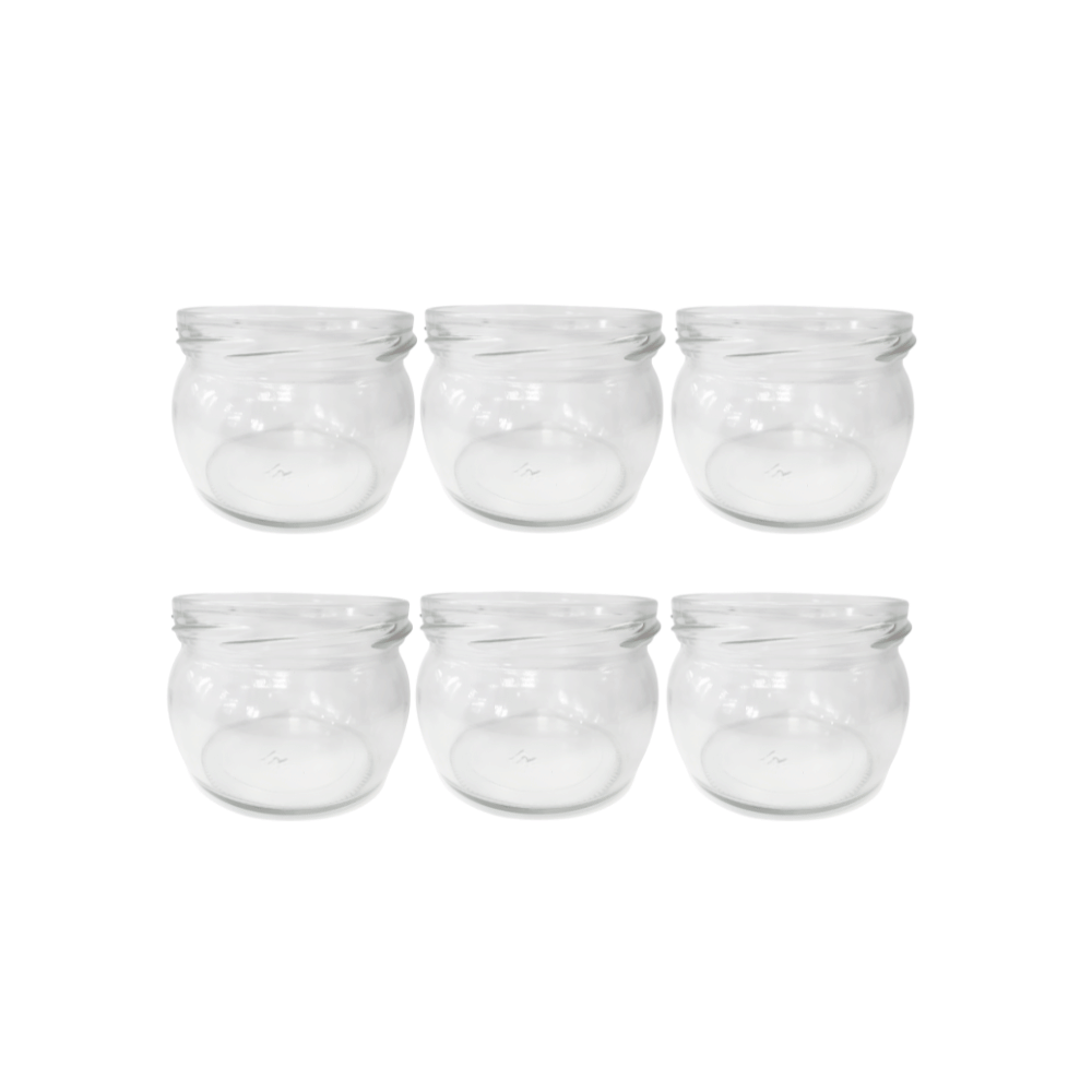 Słoiki 260ml dżemy konfitury przyprawy grzybki 6sztuk 82mm