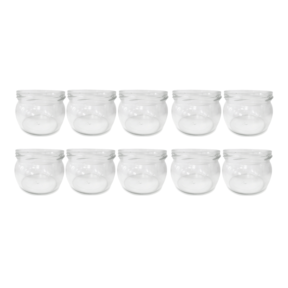 Słoiki 260ml dżemy konfitury przyprawy grzybki 10sztuk 82mm PZH