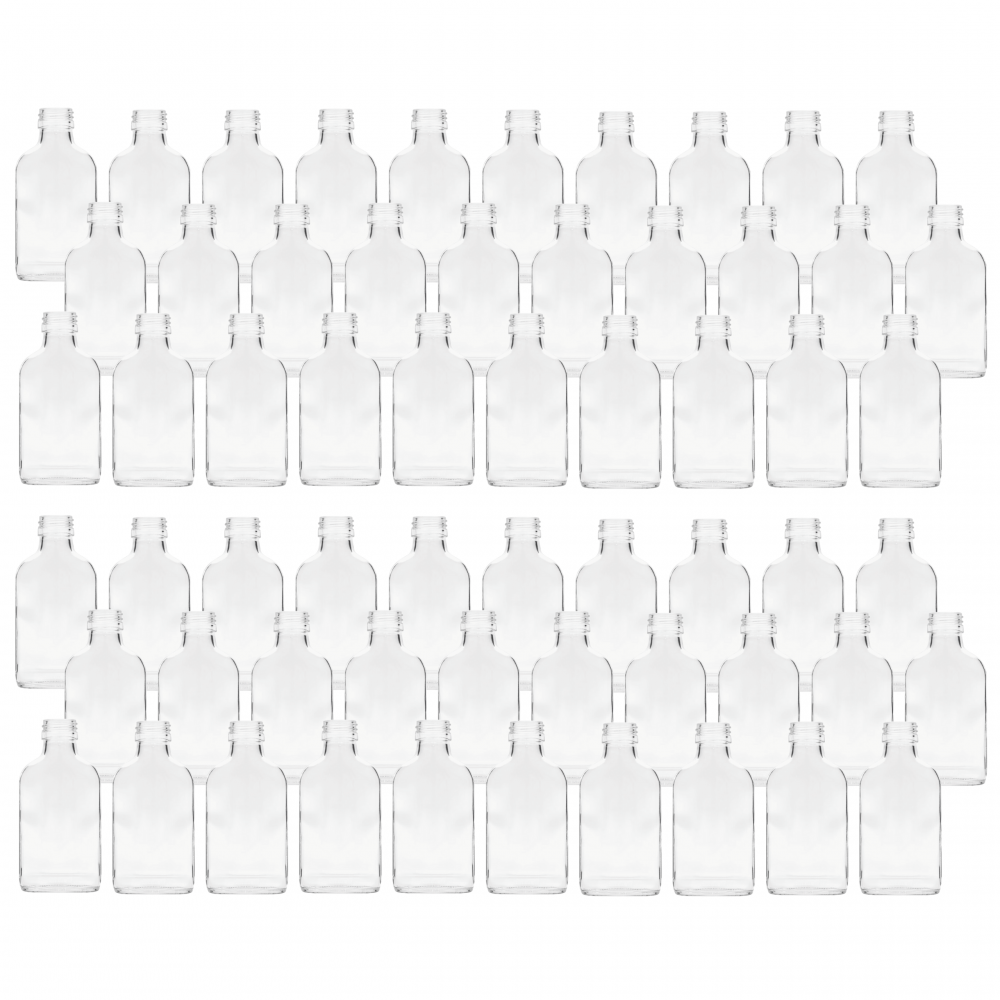 Butelki 100ml piersiówki kieszonkowe na sok nalewki fi28 60szt BEZ NAKRETEK