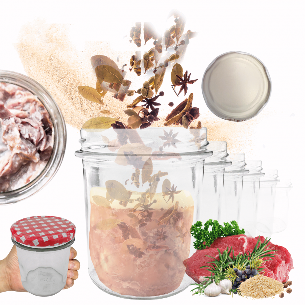 Słoiki 346ml dżemy konfitury kiełbasa pasztet 6sztuk 82mm