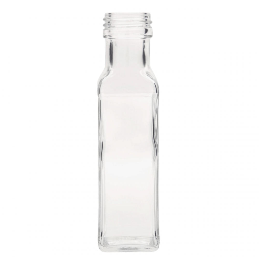 Butelka 100 ml maraska kwadratowa soki sok na olej fi31 1szt BEZ NAKRETKI
