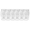Słoiki 900ml 0,9l miód ogórki małosolne salatki 6sztuk 82mm