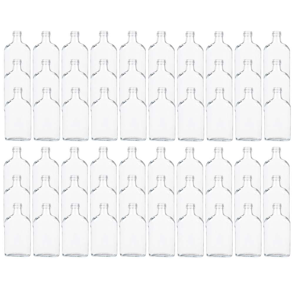 Butelki 200ml piersiówki do kieszeni na sok nalewki fi28 60szt BEZ NAKRETEK