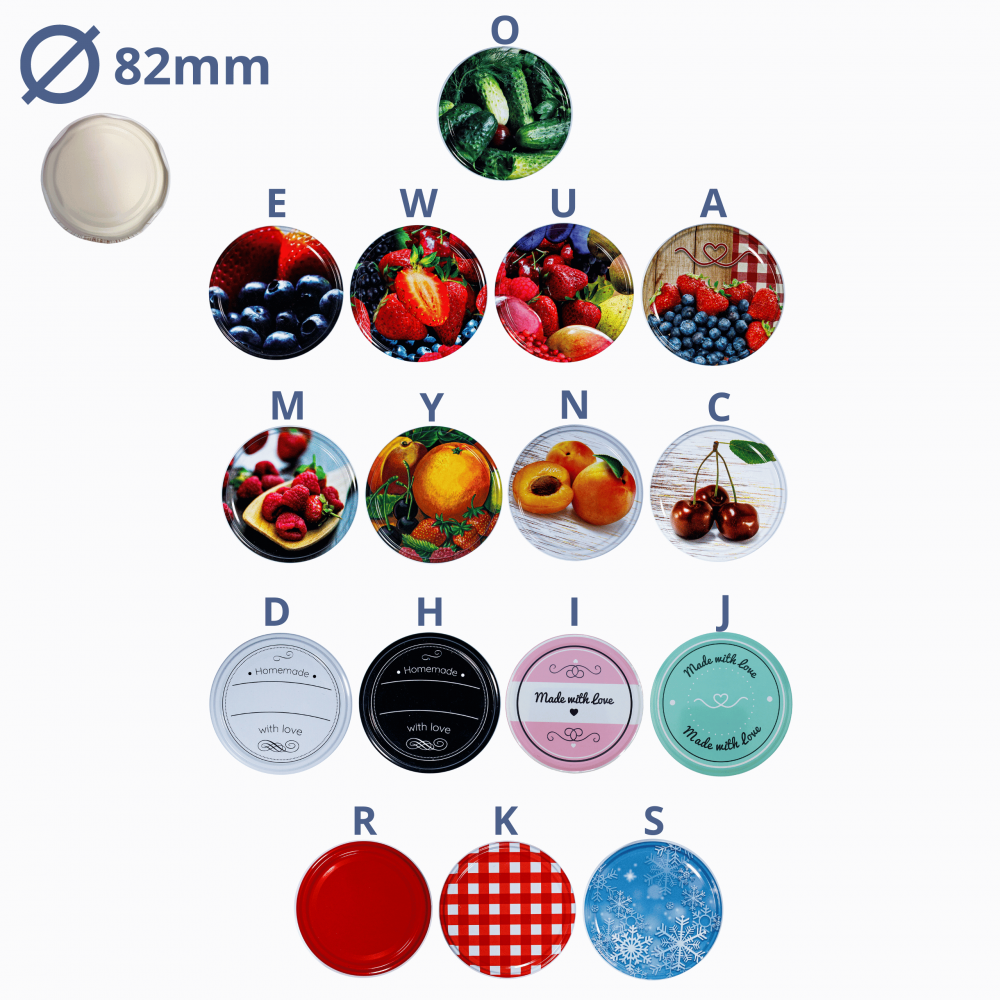 Słoik 1500ml 1,5l soki ogórki małosolne nalewki 1 sztuka 82mm