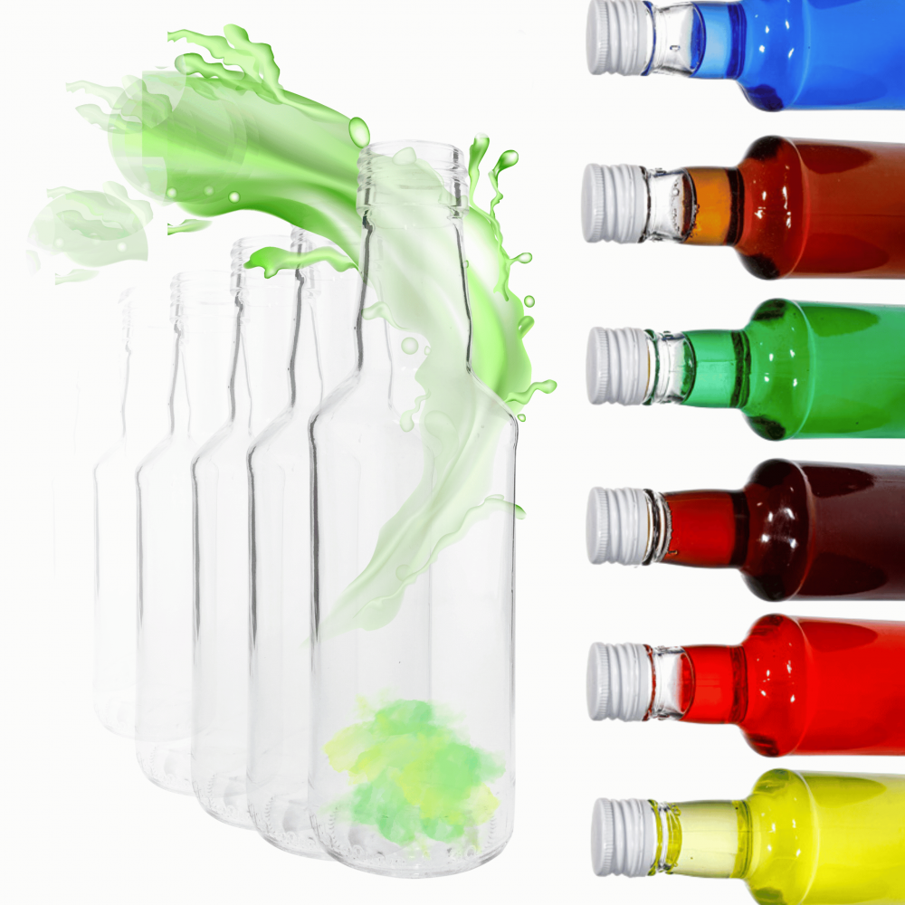 Butelki 200 ml na sok nalewkę syrop tradycyjne fi28 6szt BEZ NAKRETEK