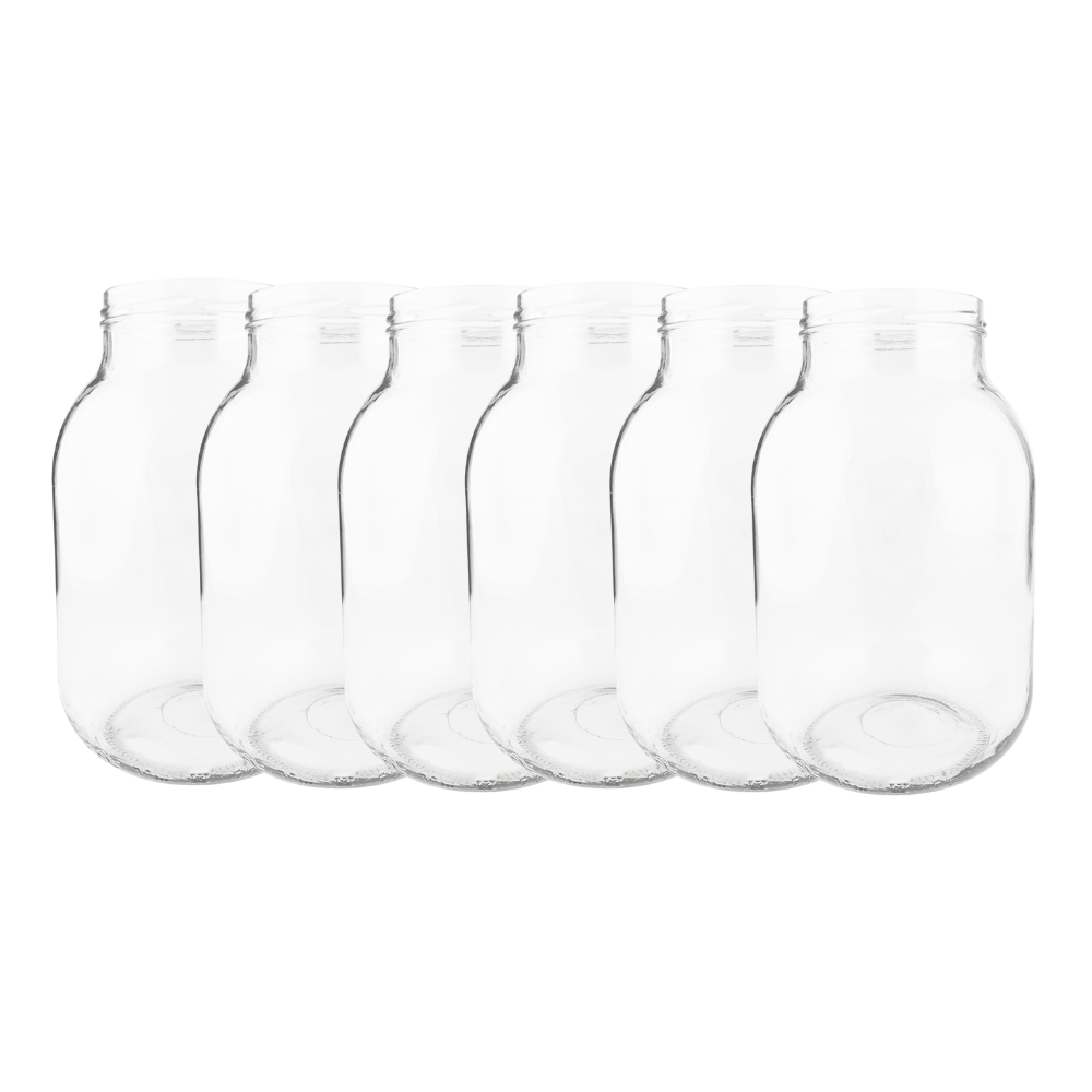 Słoiki 3000ml 3l soki ogórki kiszone grzyby nalewki 6sztuk 100mm