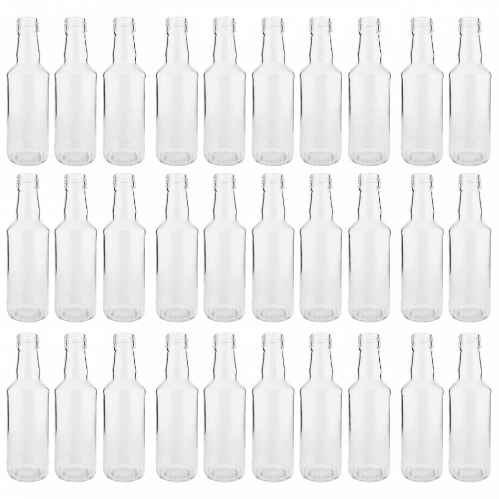 Butelki 200 ml na sok nalewkę syrop tradycyjne fi28 30szt BEZ NAKRETEK