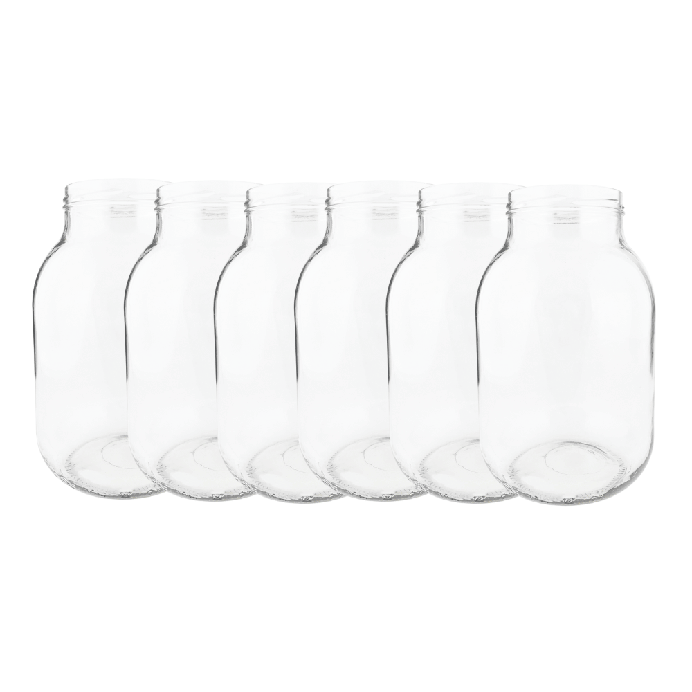 Słoiki 4000ml 4l soki ogórki cukinia grzyby nalewki 6sztuk 100mm